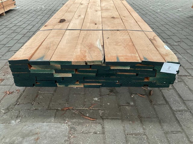 Amerikaans kersen planken 27 mm ca. 0,65 m³ - afbeelding 2 van  5