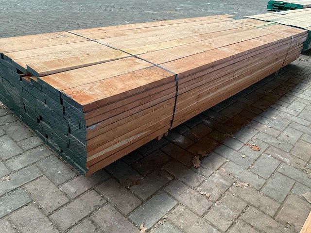 Amerikaans kersen planken 27 mm ca. 1,1 m³ - afbeelding 3 van  5