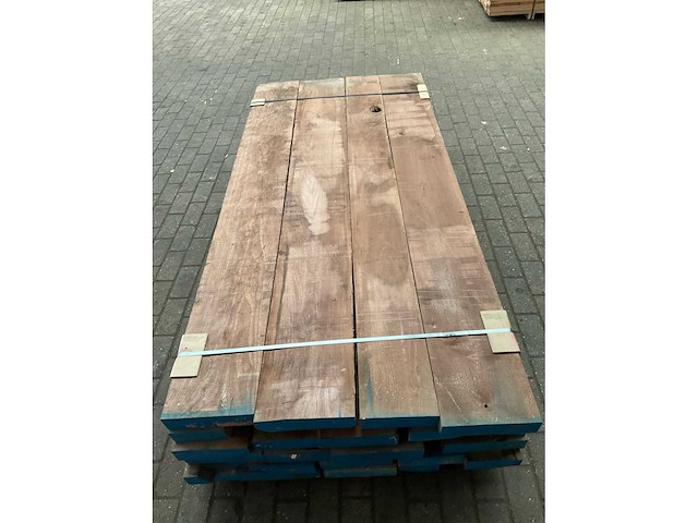 Amerikaans noten planken 65 mm ca. 0,9 m³ - afbeelding 4 van  5