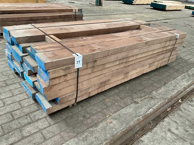 Amerikaans noten planken 65 mm ca. 1 m³ - afbeelding 1 van  5