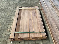 Amerikaans noten planken voorgeschaafd op 23 mm ca. 0,3 m³ - afbeelding 4 van  5