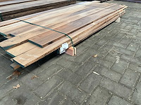 Amerikaans noten planken voorgeschaafd op 23 mm ca. 0,3 m³ - afbeelding 1 van  5