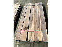 Amerikaans noten planken voorgeschaafd op 23 mm ca. 0,3 m³ - afbeelding 4 van  5