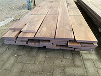 Amerikaans noten planken voorgeschaafd op 23 mm ca. 0,5 m³ - afbeelding 2 van  5