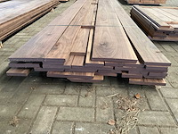 Amerikaans noten planken voorgeschaafd op 23 mm ca. 0,6 m³ - afbeelding 2 van  5