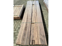 Amerikaans noten planken voorgeschaafd op 23 mm ca. 0,6 m³ - afbeelding 5 van  5