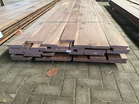 Amerikaans noten planken voorgeschaafd op 23 mm ca. 0,6 m³ - afbeelding 2 van  5