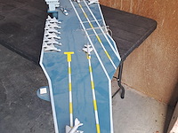 Amerikaans nucleaire vliegdekschip uss enterprice l 1330mm b 310mm h 360mm - afbeelding 2 van  9