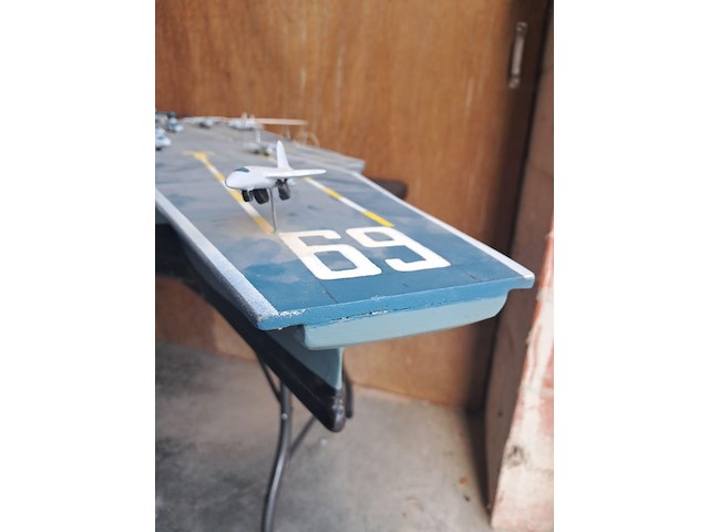 Amerikaans nucleaire vliegdekschip uss enterprice l 1330mm b 310mm h 360mm - afbeelding 5 van  9