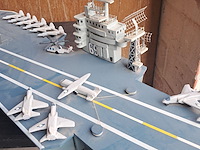 Amerikaans nucleaire vliegdekschip uss enterprice l 1330mm b 310mm h 360mm - afbeelding 6 van  9