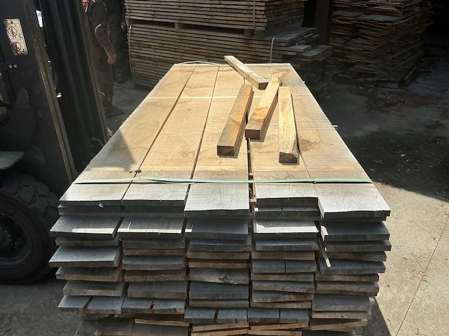 Amerikaanse eiken plank 22 mm (115x) - afbeelding 2 van  2
