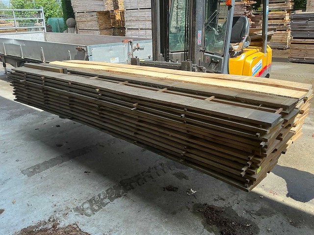 Amerikaanse eiken planken 22 mm 0,827 m3 - afbeelding 1 van  2