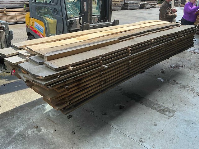 Amerikaanse eiken planken 22 mm 0,827 m3 - afbeelding 2 van  2