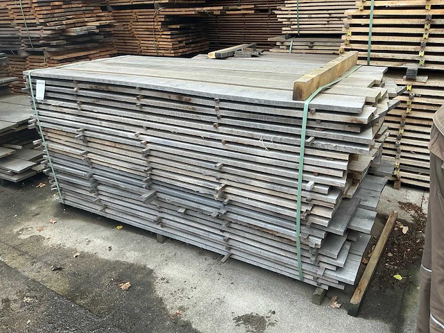 Amerikaanse eiken planken 22 mm 1,036 m3 - afbeelding 1 van  4