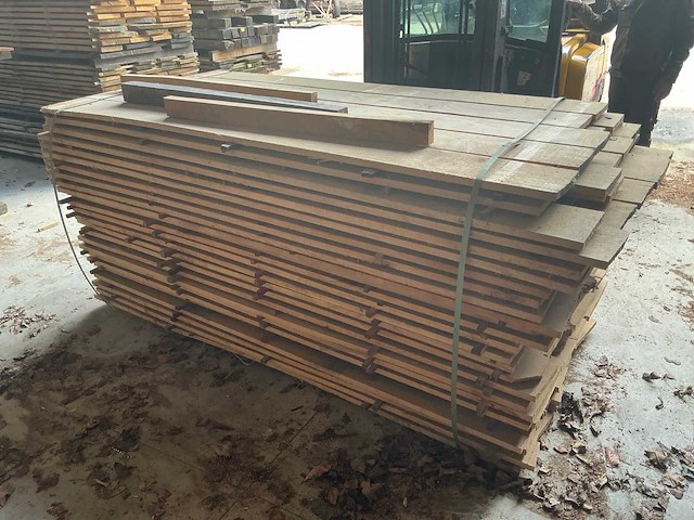Amerikaanse eiken planken 22 mm 1,53 m3 - afbeelding 1 van  5