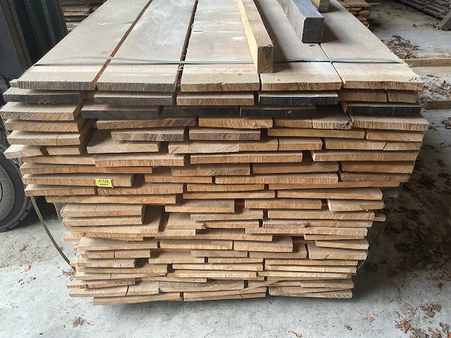 Amerikaanse eiken planken 22 mm 1,53 m3 - afbeelding 3 van  5