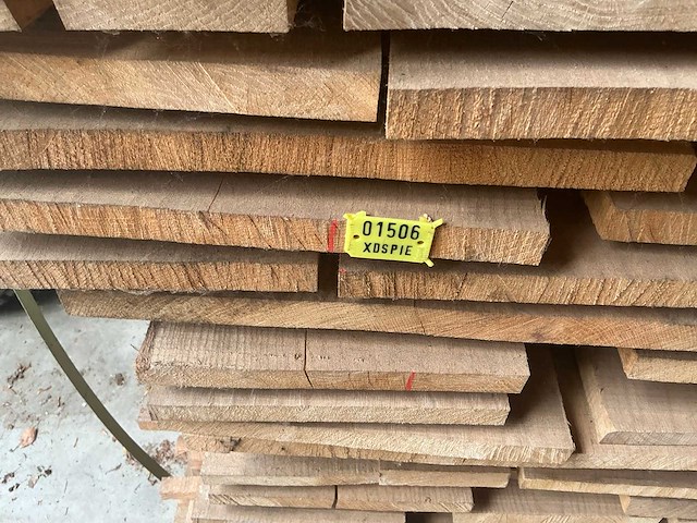 Amerikaanse eiken planken 22 mm 1,53 m3 - afbeelding 2 van  2