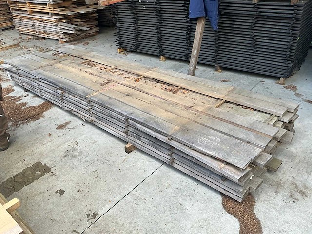 Amerikaanse eiken planken 27 mm 0,609 m3 - afbeelding 1 van  5