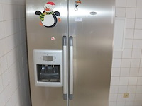 Amerikaanse inox koelkast whirlpool - afbeelding 1 van  5