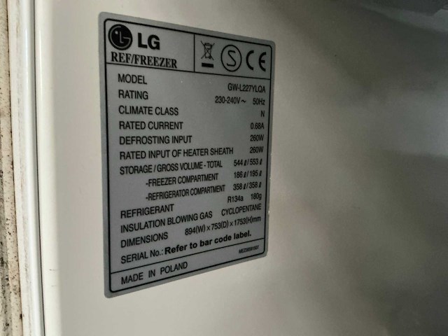 Amerikaanse koelkast lg - afbeelding 8 van  8