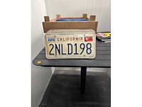 Amerikaanse nummerplaten (9 stuks)