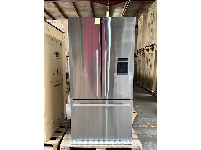 Amerikaanse rvs koelkast met vriezer fisher&paykel rs540adux6 - afbeelding 1 van  12