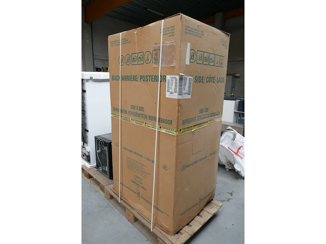 Amerikaanse side-by-side koelkast rvs deuren 170l iomade - afbeelding 3 van  4