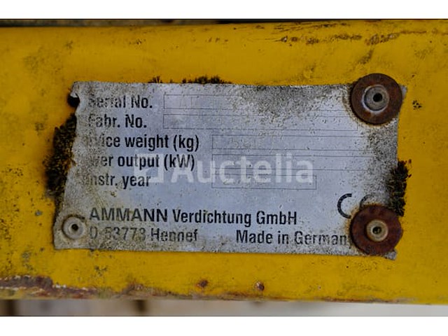 Ammann ar65 bodemverdichter - afbeelding 9 van  10