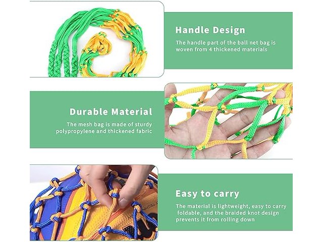 Amonenz draagbaar balnet (5 stuks) - afbeelding 2 van  5