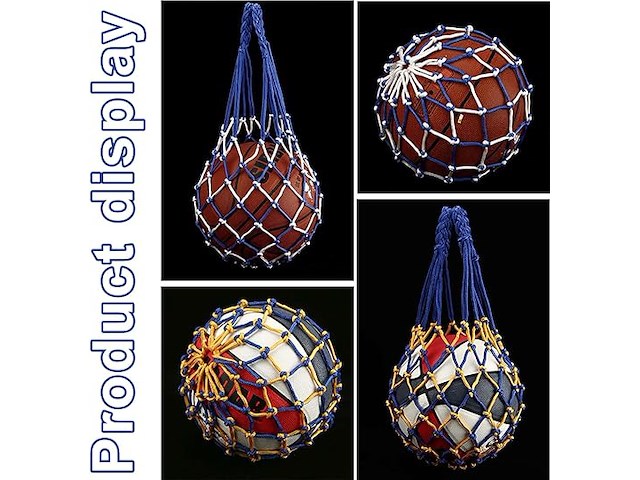 Amonenz draagbaar balnet (5 stuks) - afbeelding 3 van  5