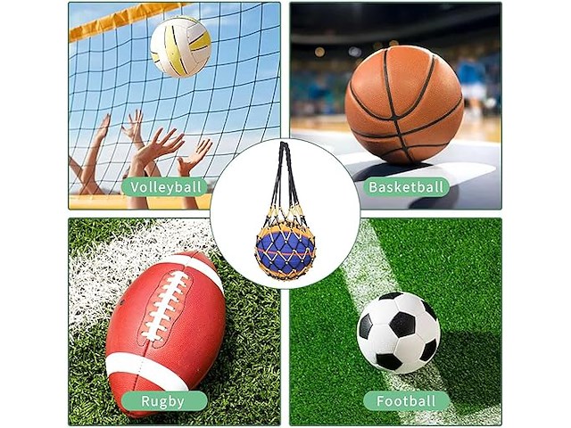 Amonenz draagbaar balnet (5 stuks) - afbeelding 5 van  5