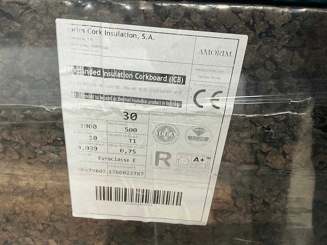 Amorim partij geluidsisolatie - afbeelding 3 van  4