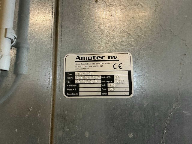 Amotec odf 88 filterafzuiginstallatie - afbeelding 7 van  7