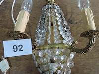 Amplique met parels h 38cm - afbeelding 1 van  3