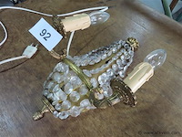 Amplique met parels h 38cm - afbeelding 2 van  3