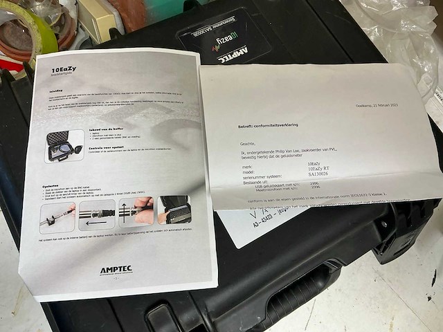 Amptec 10eazy rt geluidsmeter - afbeelding 8 van  8