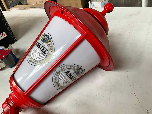 Amstel bier buiten verlichting - afbeelding 7 van  7