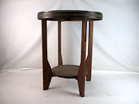 Amsterdamse bijzettafel messing - afbeelding 2 van  8
