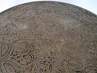 Amsterdamse bijzettafel messing - afbeelding 6 van  8
