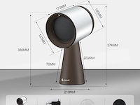 Amzchef afzuigkap (bruin/grijs) - afbeelding 2 van  6