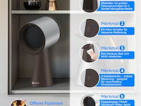 Amzchef afzuigkap (bruin/grijs) - afbeelding 6 van  6