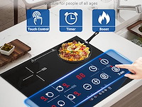 Amzchef inbouw inductiekookplaat (4 zones) - afbeelding 6 van  8