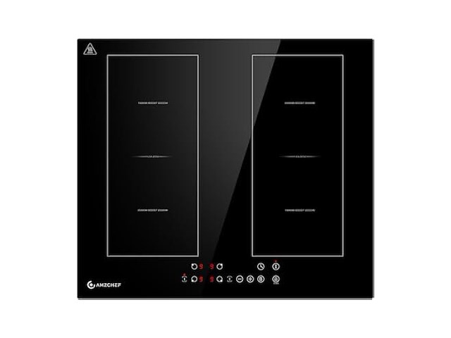 Amzchef inbouw inductiekookplaat (4 zones) - afbeelding 3 van  8