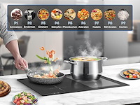 Amzchef inbouw inductiekookplaat (4 zones) - afbeelding 8 van  8