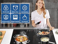 Amzchef inbouw inductiekookplaat (4 zones) - afbeelding 7 van  8