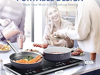 Amzchef inductiekookplaat (2 platen) - afbeelding 6 van  6