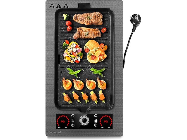 Amzchef inductiekookplaat (2 zones) - afbeelding 1 van  9