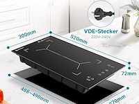 Amzchef inductiekookplaat (2 zones) - afbeelding 4 van  6