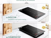 Amzchef inductiekookplaat (2 zones) - afbeelding 1 van  6