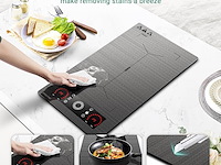 Amzchef inductiekookplaat (2 zones) - afbeelding 9 van  9